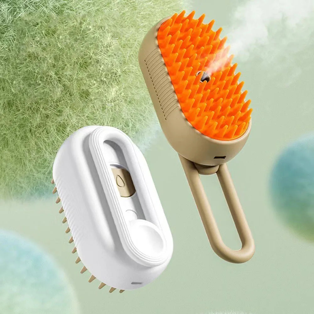 Pet Brush 3 in 1 Electric Spray Massage Comb 