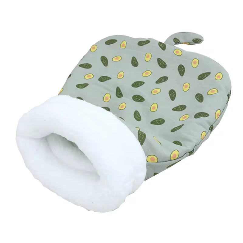 Pet Sleeping Bag Soft Cuddly Fluffy Feel Thickened