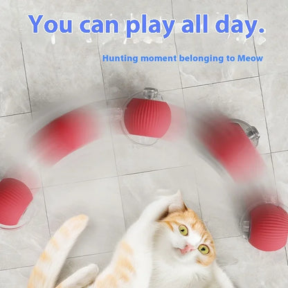 Interactive Cat Toy Auto Rolling Ball 