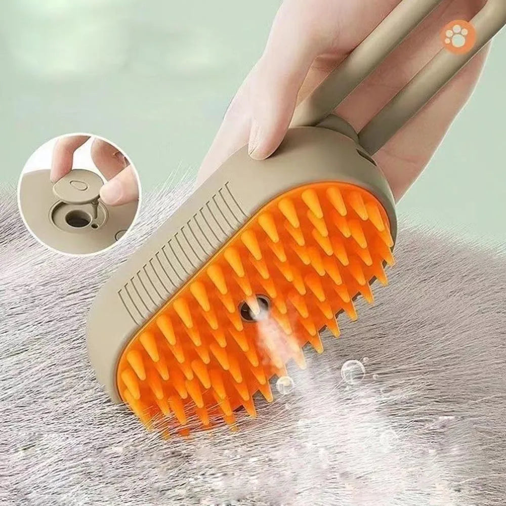 Pet Brush 3 in 1 Electric Spray Massage Comb 