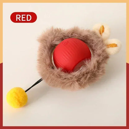 Interactive Cat Toy Auto Rolling Ball 