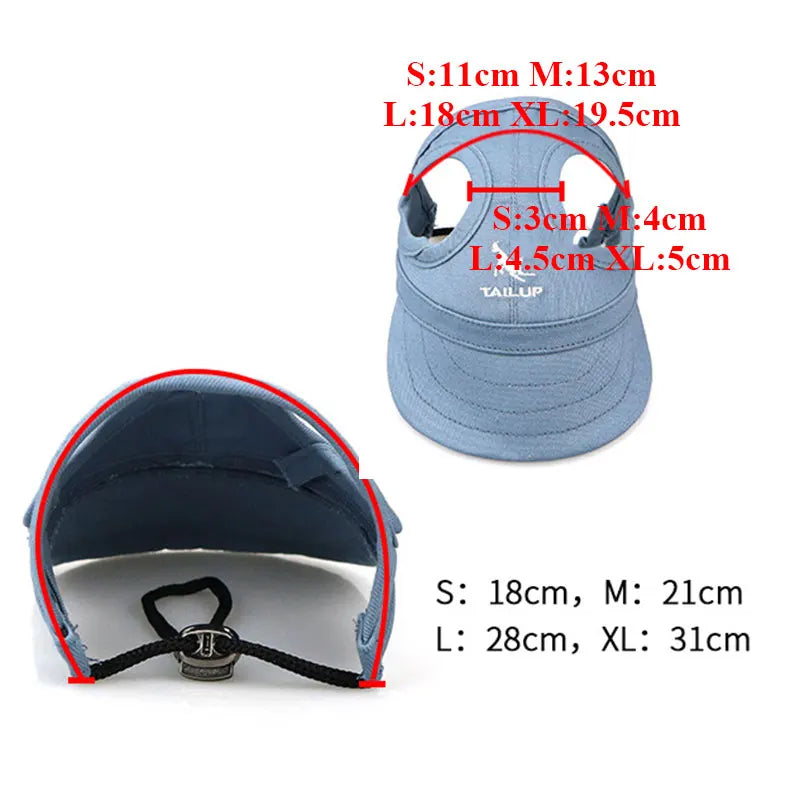 Pet Caps Small Puppy Cap Dog Baseball Visor Hat