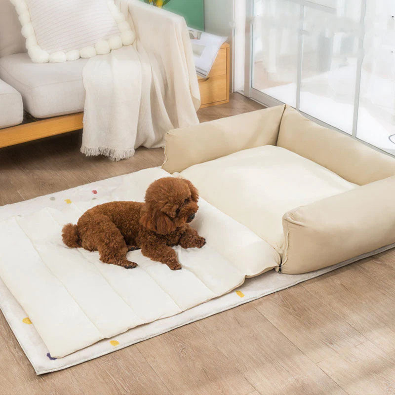 Snuggle Haven Dog & Cat Bed with Included Blanket