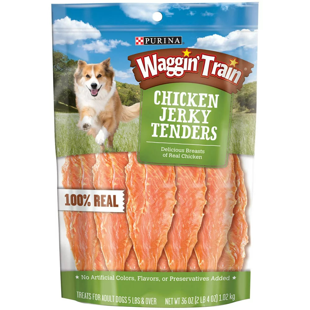 Waggin Train Chicken Jerky Dog Treats, 36 Oz