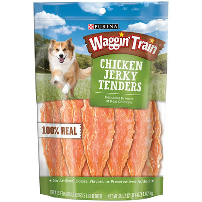 Waggin Train Chicken Jerky Dog Treats, 36 Oz