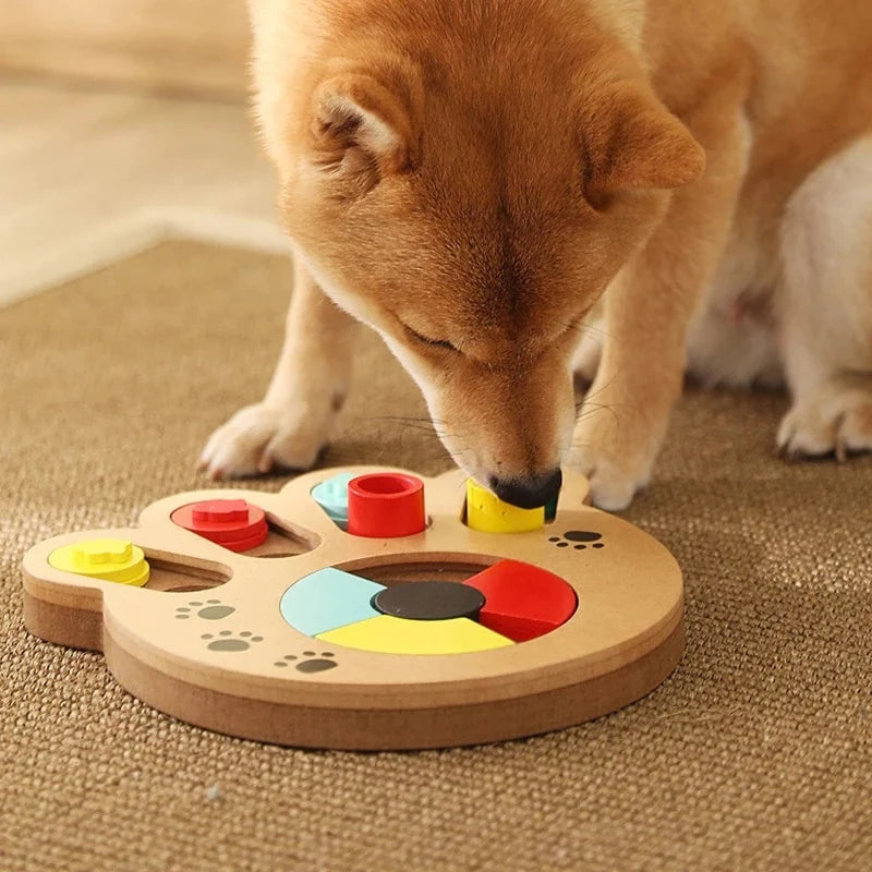 Dog Puzzle Toys Increase IQ Interactive Slow Dispensing Feeder Pet Cat Puppy Training Games Feedingfeeding Food Intelligence Toy