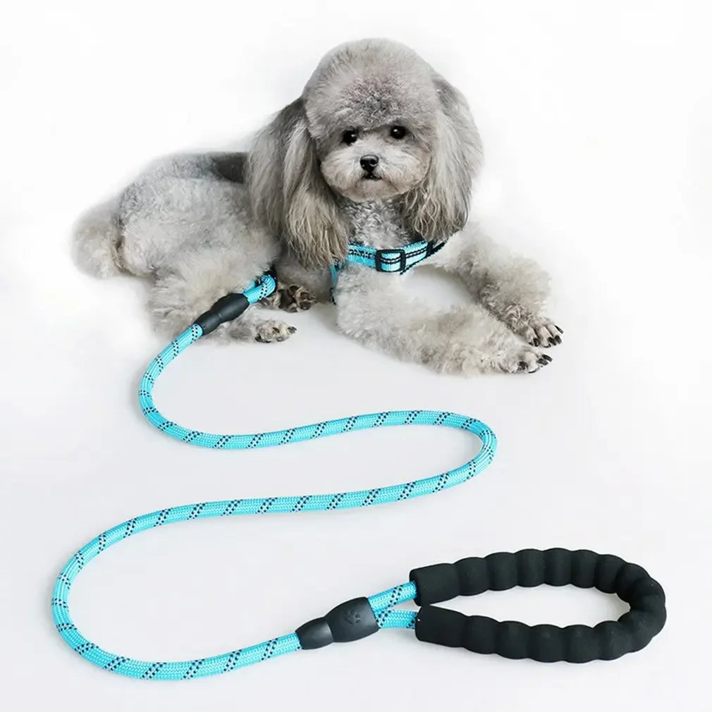 Dog Harness Leash for Dogs Leads Pet Nylon Training Running Walking Safety Mountain Climb Leashes Ropes Supply Dog Walking