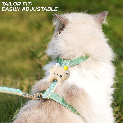 Kittyventure Adventure Harness, Cat Harness and Leash, 47 - 70 Inches