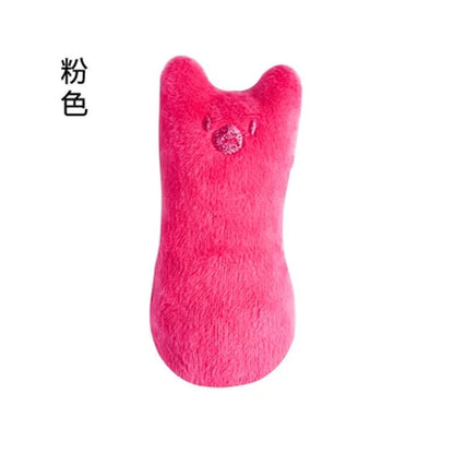 Teeth Grinding Catnip Toys Funny Interactive Plush Cat Toy Pet Kitten Chewing Vocal Toy Claws Thumb Bite Cat Mint for Cats Hot