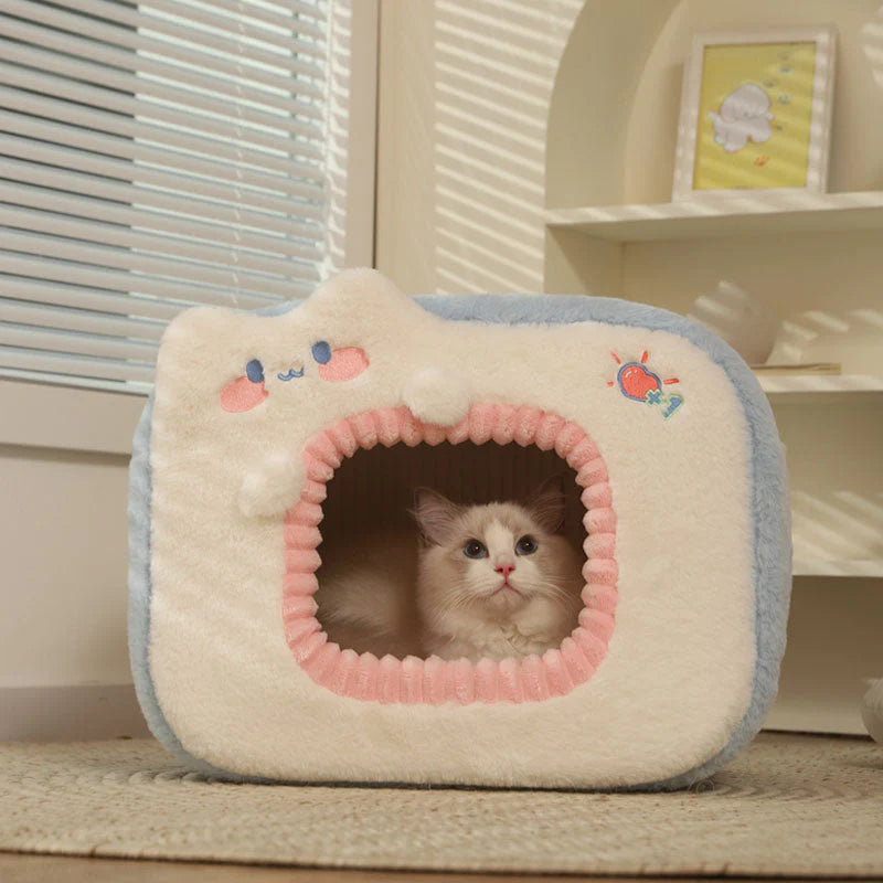 Adorable Vitality Cat House - Polaroid