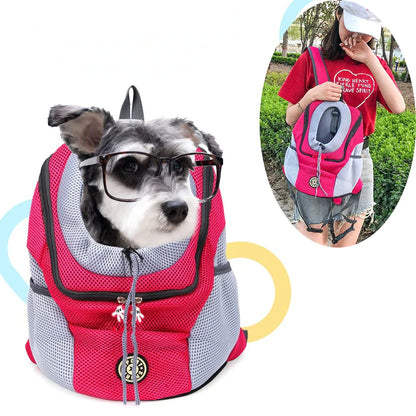 Cat Backpack Go Out Walking Travel Portable Breathable Adjustable Backpack Chihuahua Dog Bag Pet Conveyor Shoulders Backpack