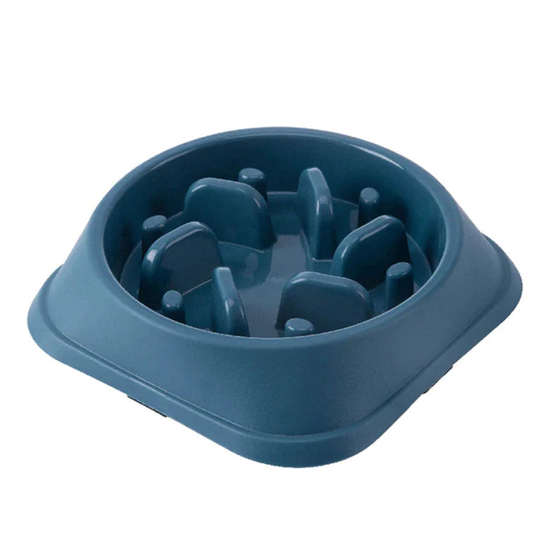 Pet Slow Food Bowl Small Dog Choke-Proof Bowl Non-Slip Slow Food Feeder Dog Rice Bowl Pet Supplies Available for Cats and Dogs