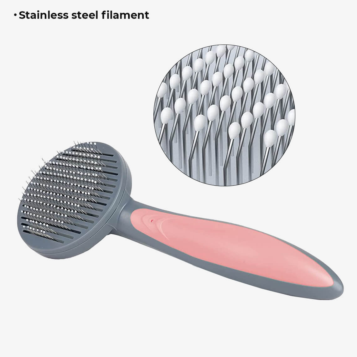 Click Click Easy to Clean Pet Comb & Brush